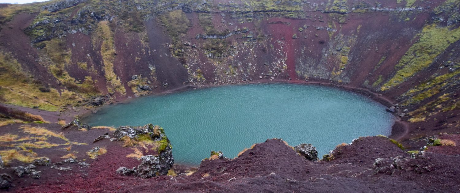 Image of the Kerid Crater, Iceland