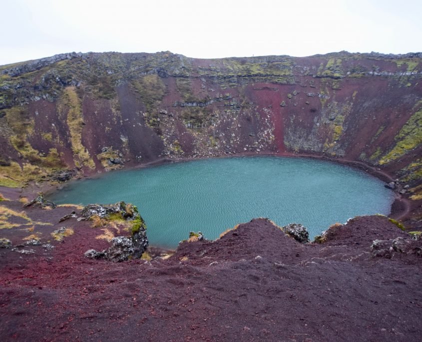 Image of the Kerid Crater, Iceland