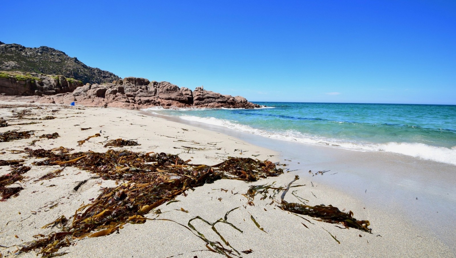 A beach - a depositional landform