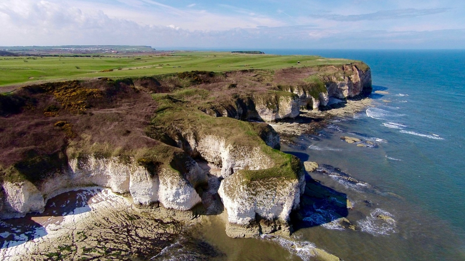 Cliffs at Flamborough