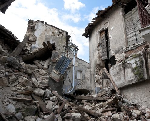 L'Aquila Earthquake Damage