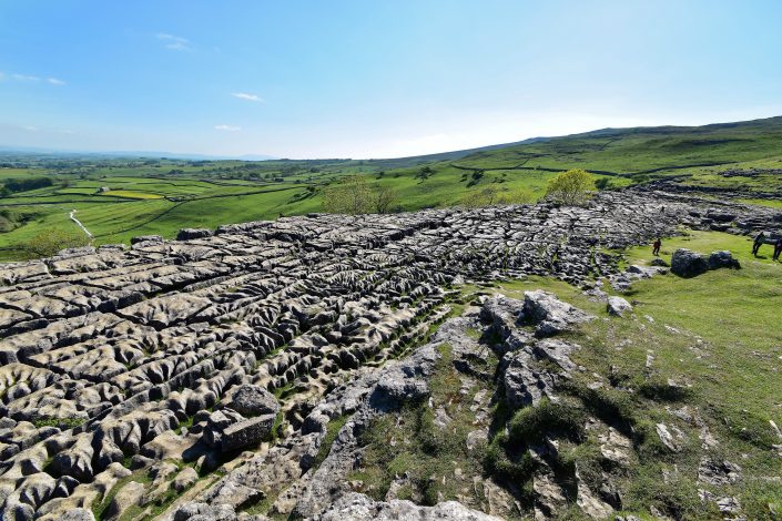 Limestone pavement Malham