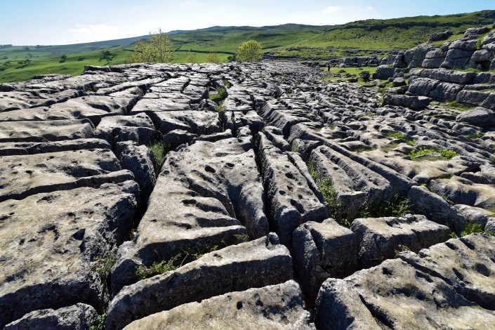 Limestone pavement Malham