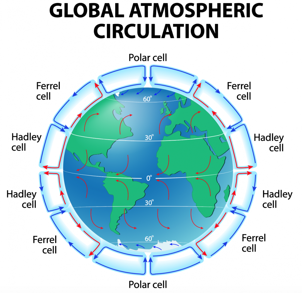 Global atmospheric circulation model