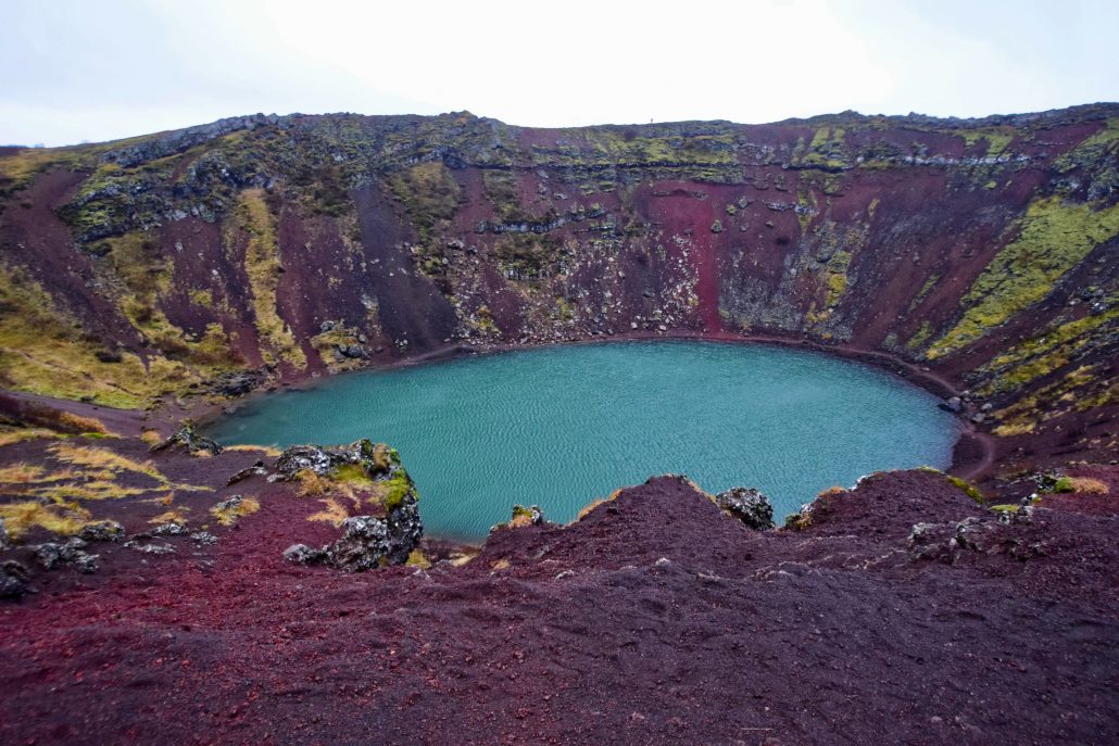 Kerid Crater, Iceland. 