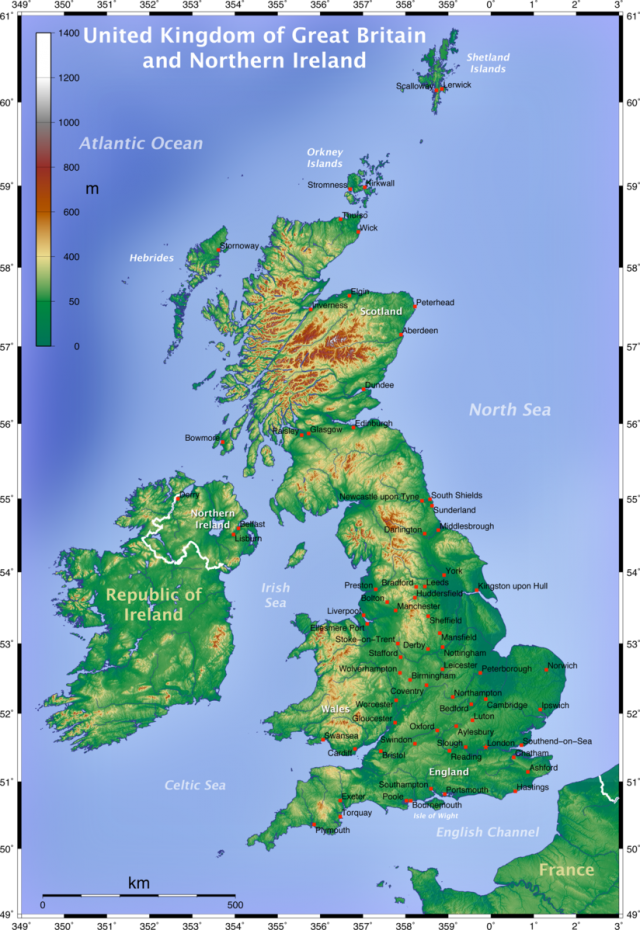 Physical Geography of the UK Geography