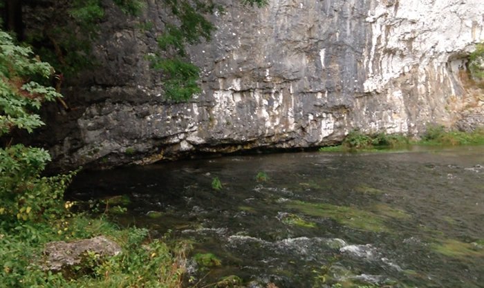 The resurgence at Malham Cove