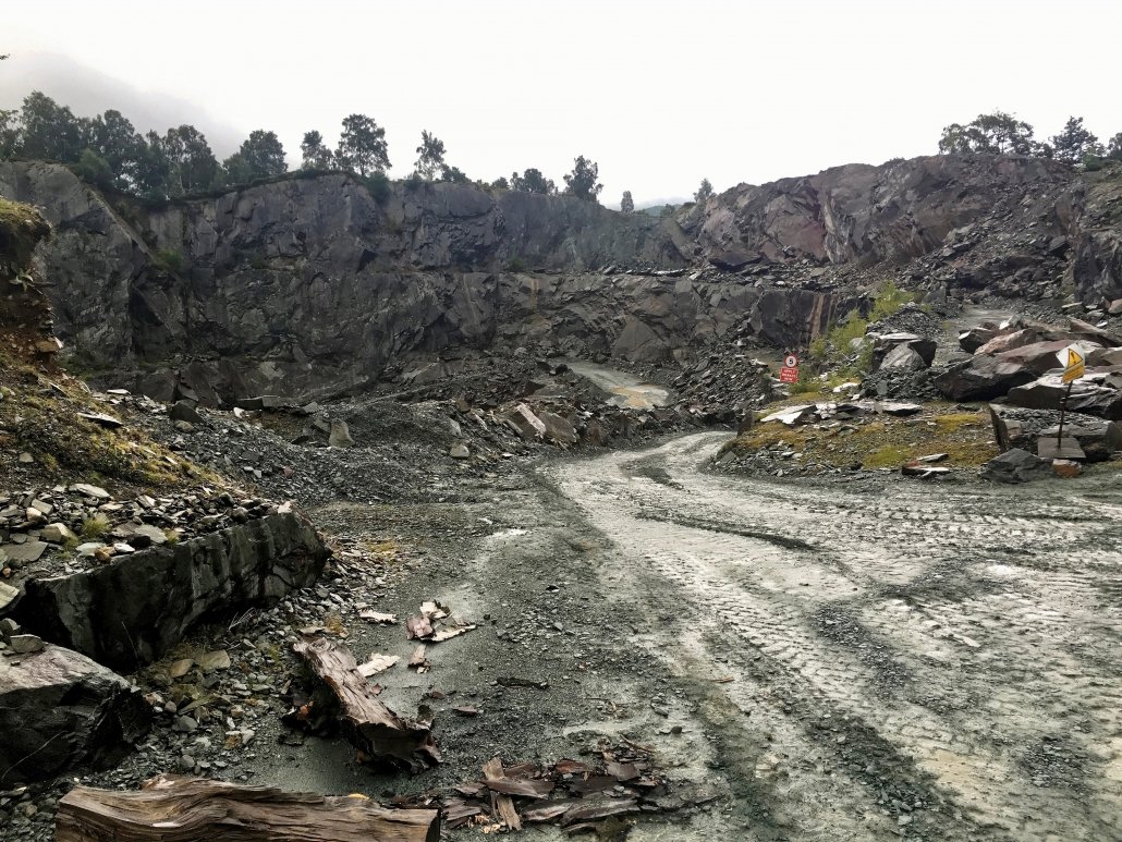 A quarry in the Lake District