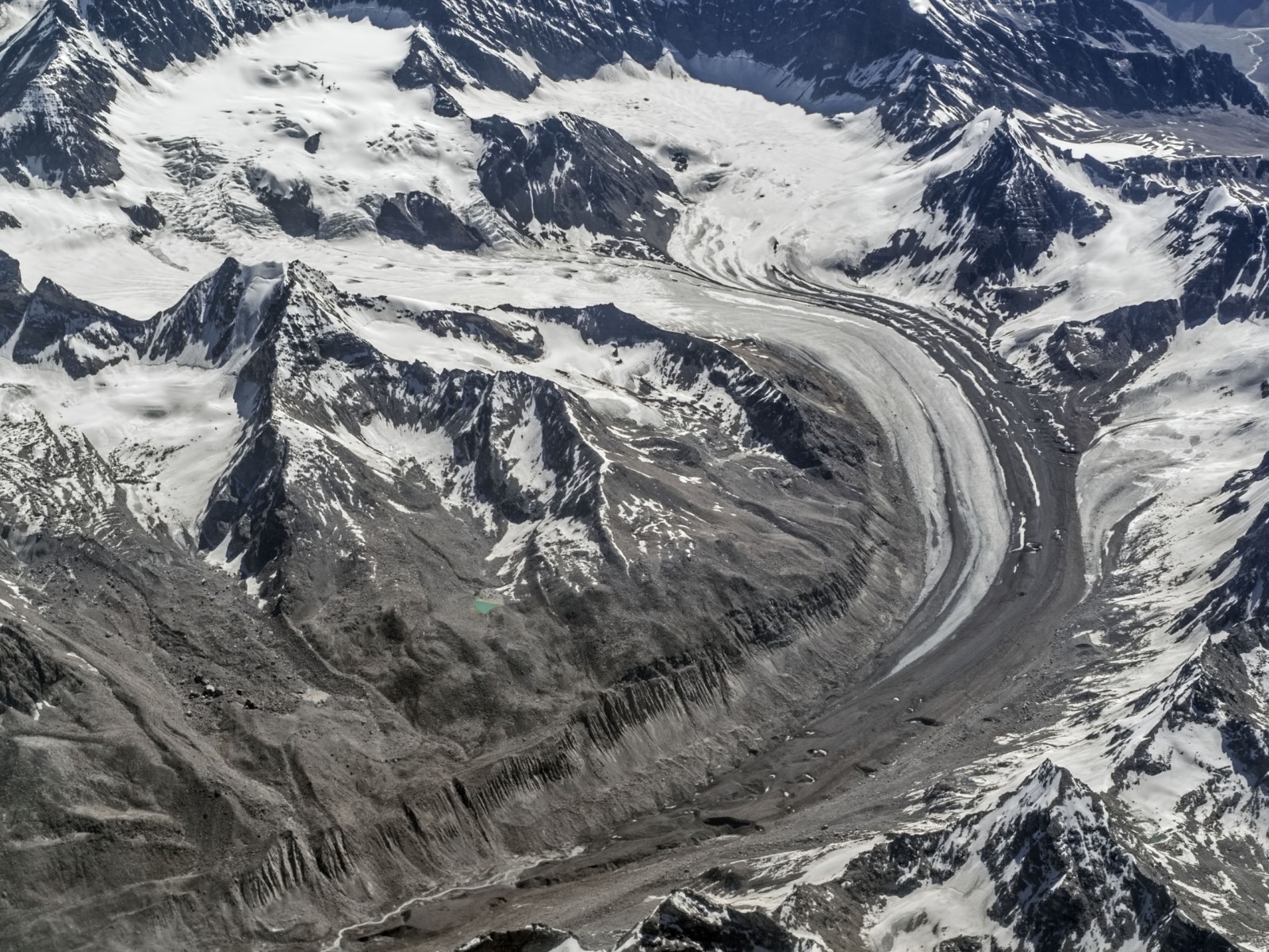 Which landforms result from moving or melting ice? Geography