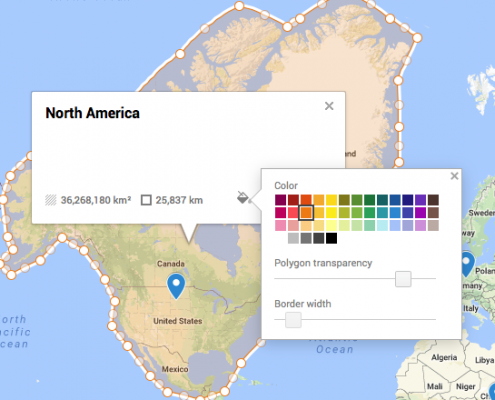 Colour customisation North America