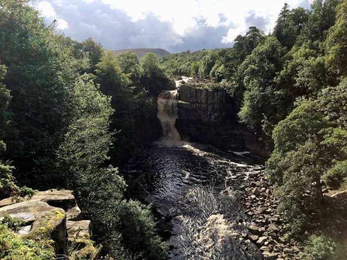 High Force waterfall on the River Tees