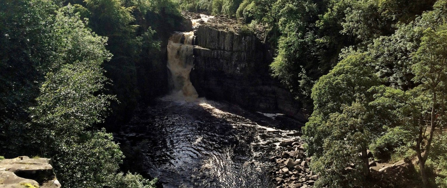 High Force waterfall on the River Tees