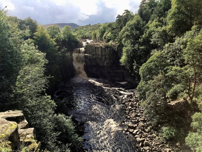 High Force waterfall on the River Tees