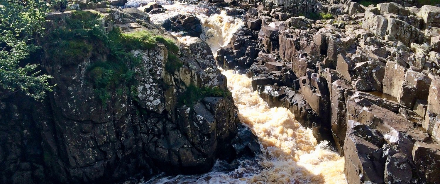 High Force waterfall on the River Tees