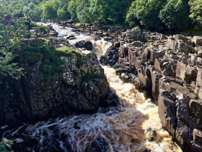 High Force waterfall on the River Tees