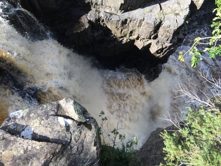 High Force waterfall on the River Tees