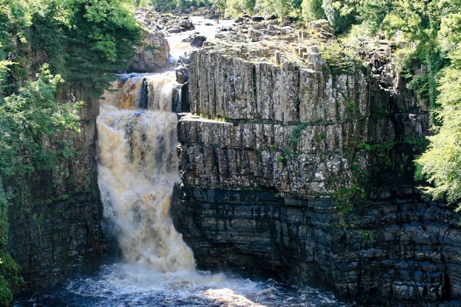 High Force waterfall on the River Tees