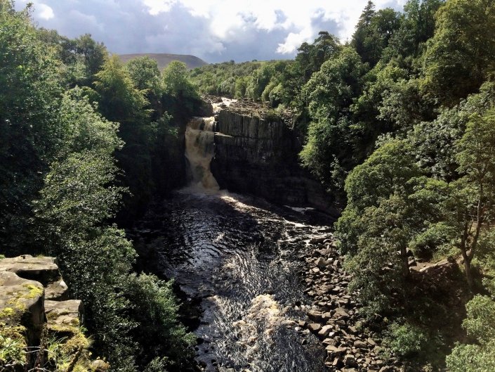 High Force waterfall on the River Tees