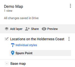 Layers on My Maps