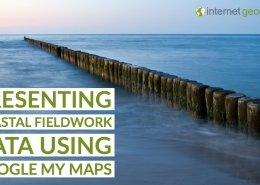 Coastal fieldwork and Google My Maps