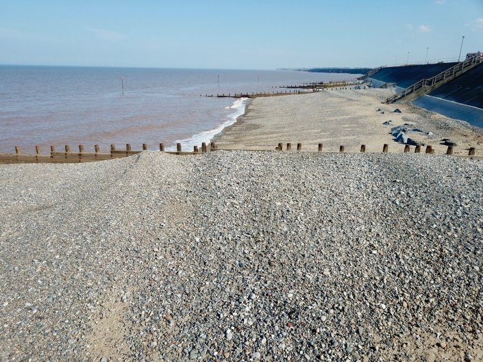 Berms at Withernsea