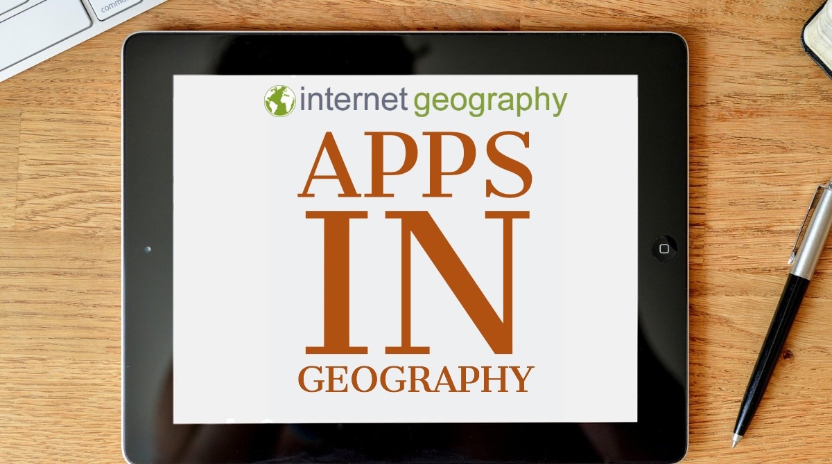 Apps in Geography Geography