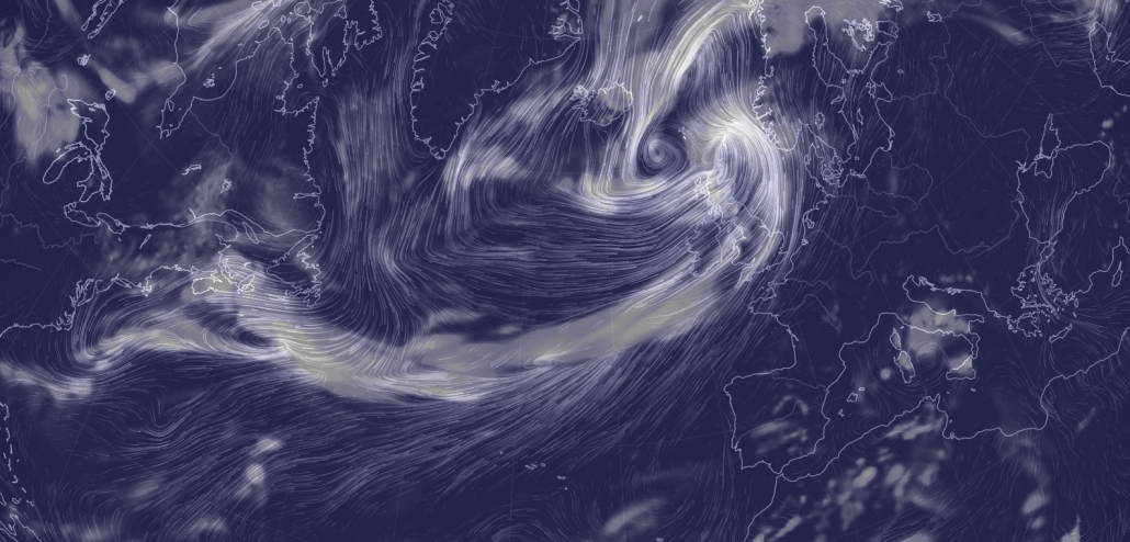 Storm Ali - Total Cloud Water