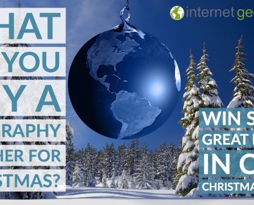 What do you buy a geography teacher for Christmas