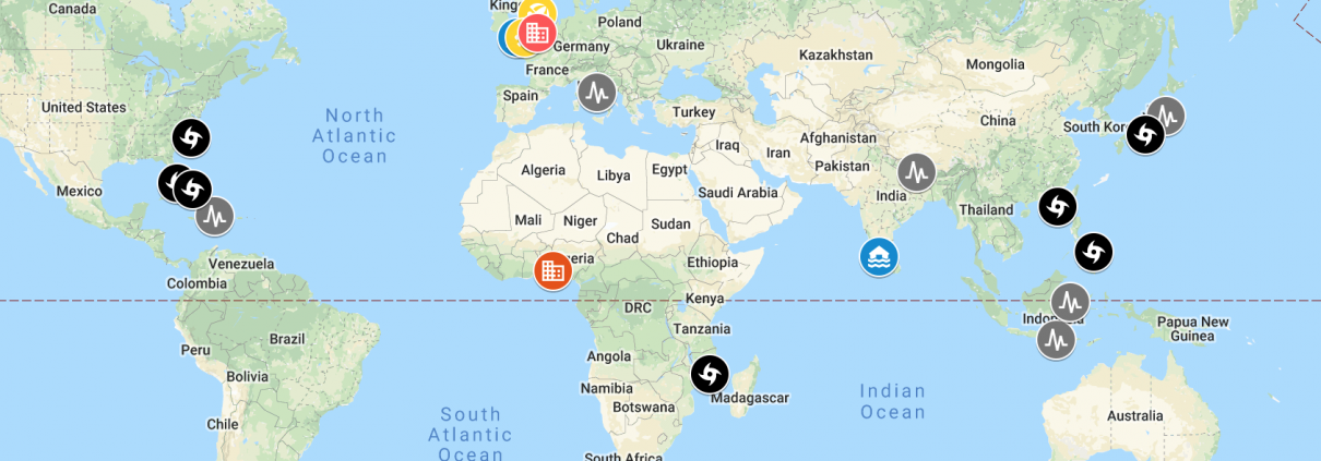 Case Study Map in Google My Maps