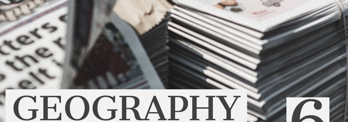 Geography in the News 6