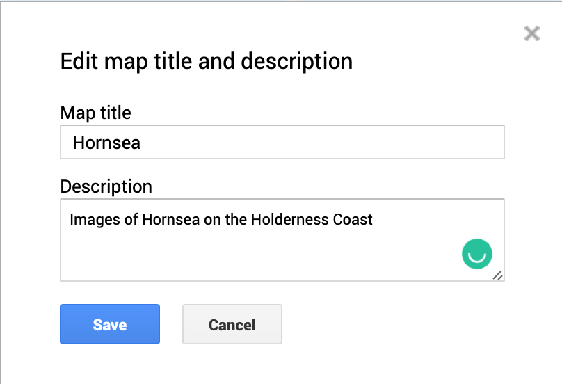 Rename your map