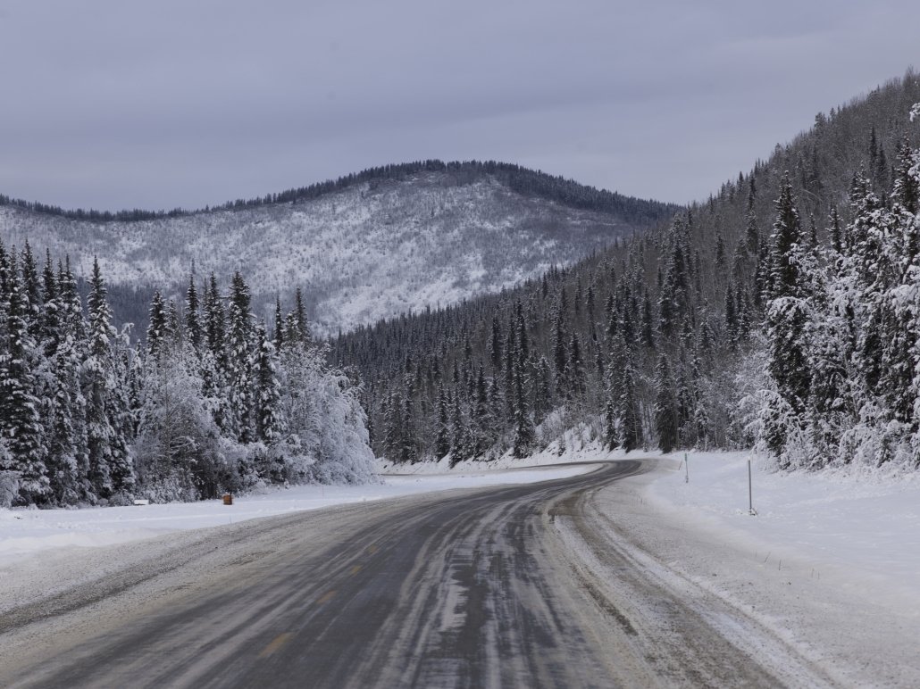 An Alaskan road