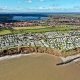 Embayment to the south of sea defences at Hornsea