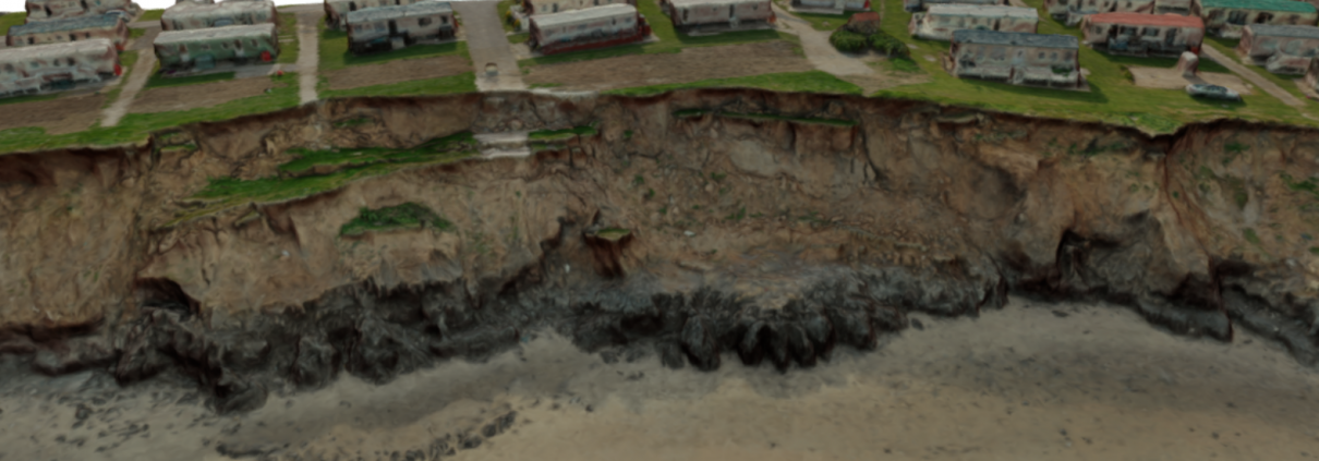 3D model of slumping at Hornsea
