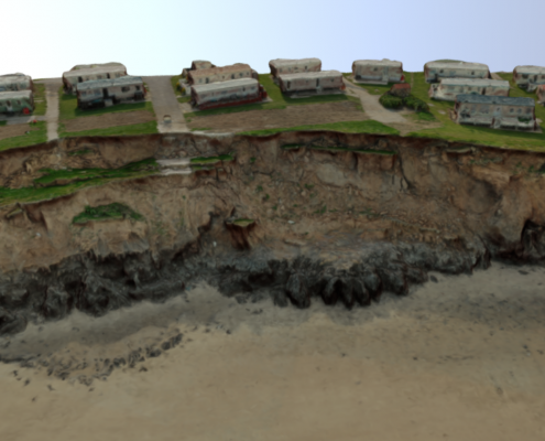 3D model of slumping at Hornsea