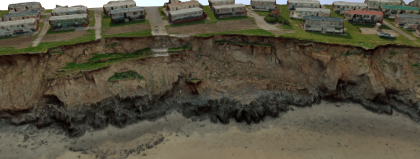 3D model of slumping at Hornsea