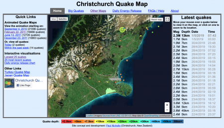 christchurch earthquake case study internet geography