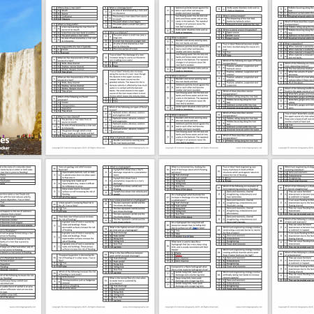 River Landscapes Multiple Choice Knowledge checker