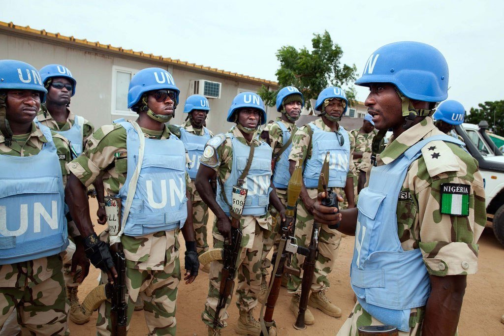 Nigerian UN peacekeepers