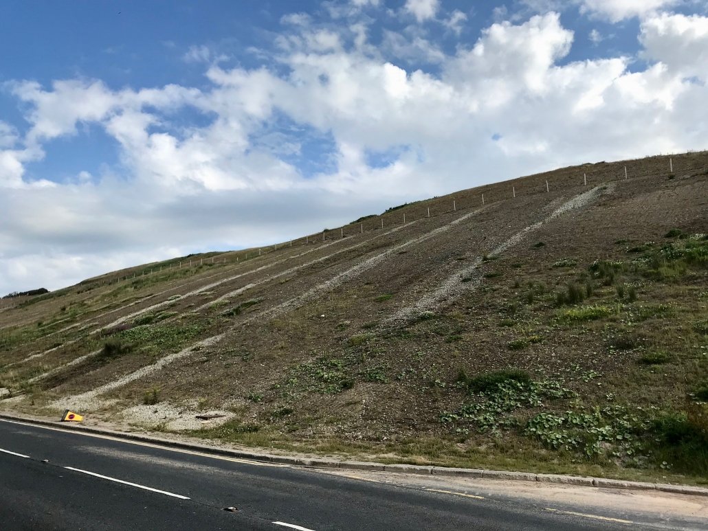 Sandsend cliff stabilisation