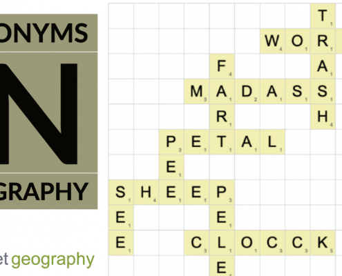 Acronyms in geography to improve writing