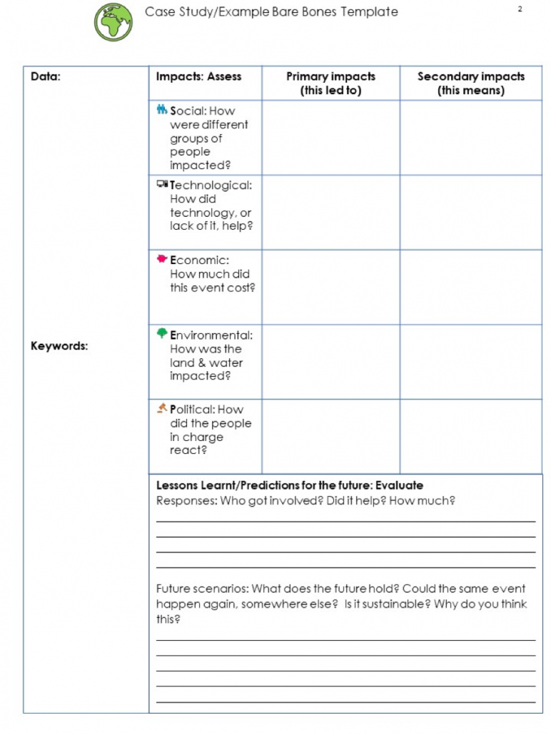 Case study bare bones template 2