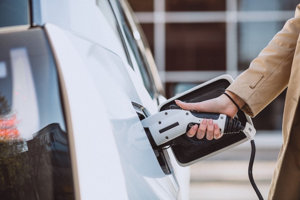 Charging and electric car