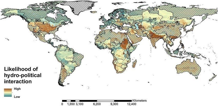 Likelihood of water conflict