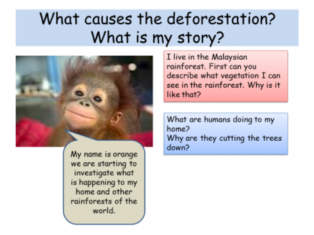 Narratives in geography example 2