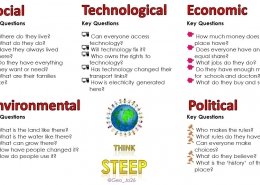 STEEP - encouraging learners to think synoptically