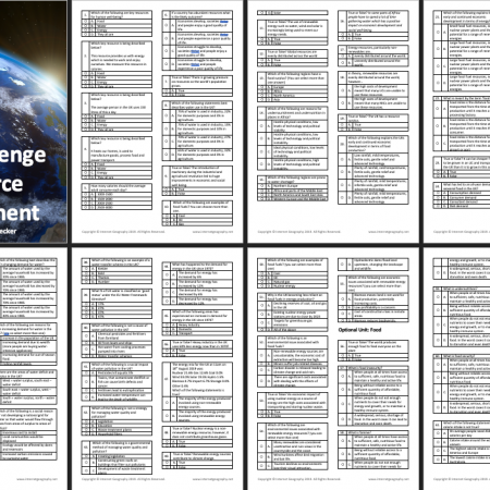 The challenge of managing resources multiple choice