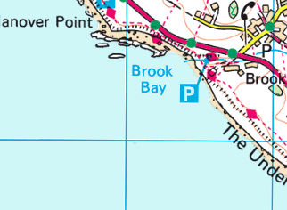Brook Bay OS Map