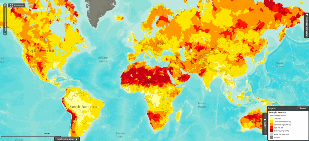 geography essay on drought