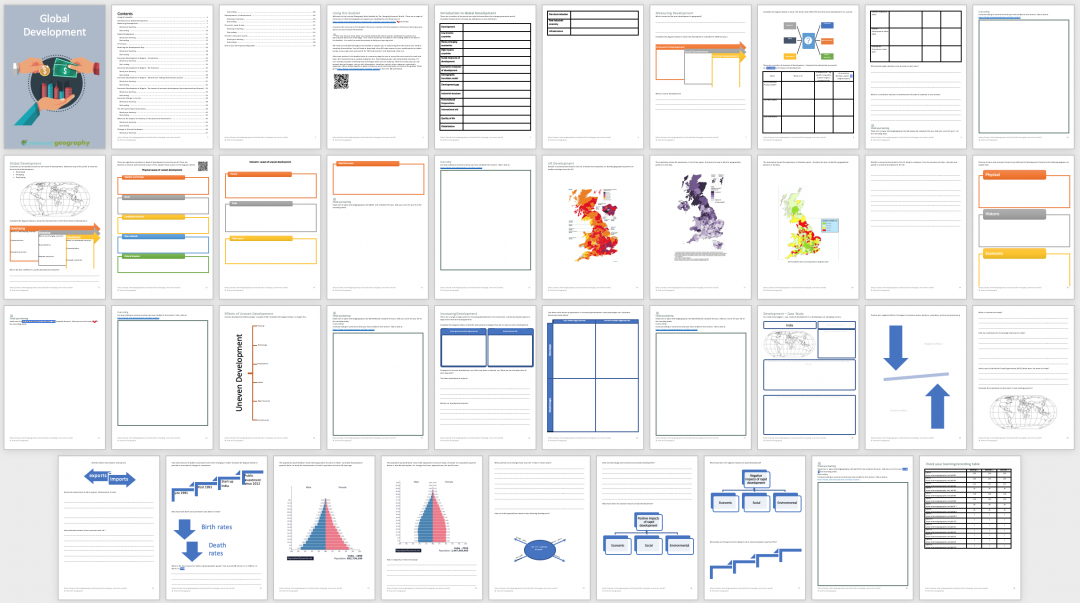 AQA GCSE Geography The Living World Work Booklet Geography